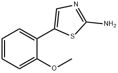 2-Amino-5-(2-methoxyphenyl)thiazole Struktur