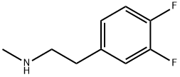 [2-(3,4-difluorophenyl)ethyl](methyl)amine Struktur