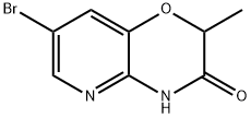 7-Bromo-2-methyl-4H-pyrido[3,2-b][1,4]oxazin-3-one Struktur