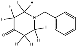 1-benzylpiperidin-4-one-2,2,3,3,5,5,6,6-d8 Struktur