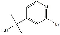 2-Bromo-4-(2-Aminopropan-2-yl)pyridine Struktur