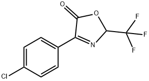 5(2H)-Oxazolone, 4-(4-chlorophenyl)-2-(trifluoromethyl)-