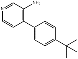 4-(4-TERT-BUTYLPHENYL)PYRIDIN-3-AMINE Struktur