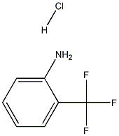 2-(trifluoroMethyl)anilinehydrochloride Struktur