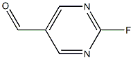 2-fluoropyrimidine-5-carbaldehyde Struktur