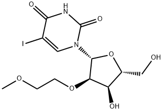 2'-O-(2-methoxyethyl)-5-iodouridine Struktur