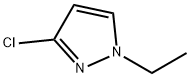 3-chloro-1-ethyl-1H-pyrazole Struktur