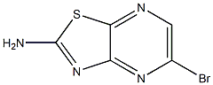 5-bromothiazolo[4,5-b]pyrazin-2-amine Struktur