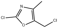 2-chloro-5-(chloromethyl)-4-methyloxazole Struktur