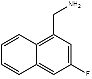 (3-fluoronaphthalen-1-yl)methanamine Struktur