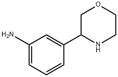 3-(morpholin-3-yl)aniline Struktur