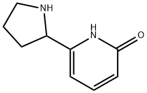 6-(pyrrolidin-2-yl)pyridin-2-ol Struktur