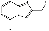 5-chloro-2-(chloromethyl)imidazo[1,2-c]pyrimidine Struktur