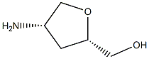 ((2S,4S)-4-aminotetrahydrofuran-2-yl)methanol Struktur