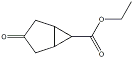 ethyl exo-3-oxobicyclo[3.1.0]hexane-6-carboxylate Struktur