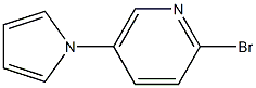 2-Bromo-5-(1H-pyrrol-1-yl)pyridine Struktur