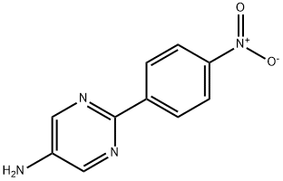 5-Amino-2-(4-nitrophenyl)pyrimidine Struktur