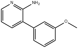 2-AMINO-3-(3-METHOXYPHENYL)PYRIDINE Struktur