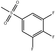 Benzene, 1,2,3-trifluoro-5-(methylsulfonyl)- Struktur