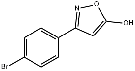 3-(4-bromophenyl)-1,2-oxazol-5-ol Struktur