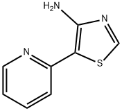 4-Amino-5-(2-pyridyl)thiazole Struktur