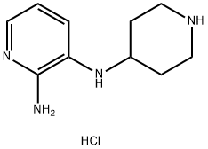 N3-(piperidin-4-yl)pyridine-2,3-diamine 2HCL Struktur