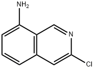 3-chloroisoquinolin-8-amine Struktur