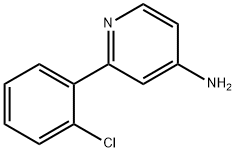 2-(2-CHLOROPHENYL)PYRIDIN-4-AMINE Struktur