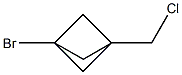 1-bromo-3-(chloromethyl)bicyclo[1.1.1]pentane Struktur