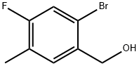 (2-bromo-4-fluoro-5-methylphenyl)methanol Struktur