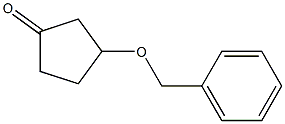 3-(benzyloxy)cyclopentanone Struktur