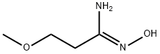 N'-hydroxy-3-methoxypropanimidamide Struktur