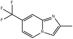 2-methyl-7-(trifluoromethyl)imidazo[1,2-a]pyridine Struktur