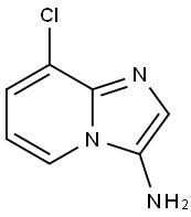 3-Amino-8-chloroimidazo[1,2-a]pyridine Struktur