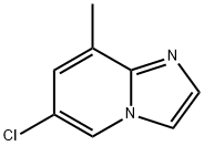 6-chloro-8-methylimidazo[1,2-a]pyridine Struktur