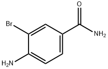 4-amino-3-bromobenzamide Struktur