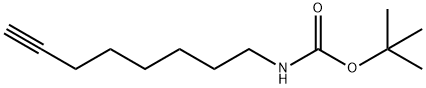 N-Boc-oct-7-yn-1-amine Struktur