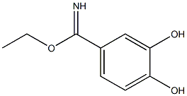 ethyl 3,4-dihydroxybenzoimidate Struktur