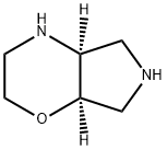 (4aS,7aR)-octahydropyrrolo[3,4-b][1,4]oxazine Struktur