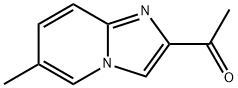 1-{6-methylimidazo[1,2-a]pyridin-2-yl}ethan-1-one Struktur