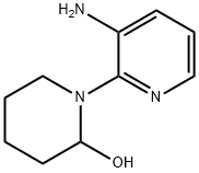 1-(3-AMINOPYRIDIN-2-YL)PIPERIDIN-2-OL Struktur