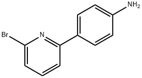 2-BROMO-6-(4-AMINOPHENYL)PYRIDINE Struktur