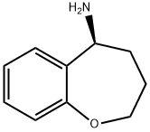 (S)-2,3,4,5-Tetrahydro-benzo[b]oxepin-5-ylamine Struktur