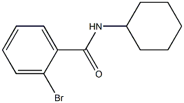 2-bromo-N-cyclohexylbenzamide Struktur