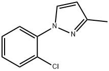 1-(2-chlorophenyl)-3-methyl-1H-pyrazole Struktur