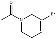 Ethanone, 1-(5-bromo-3,6-dihydro-1(2H)-pyridinyl)- Struktur