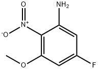 5-fluoro-3-methoxy-2-nitroaniline Struktur