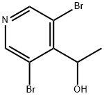 1-(3,5-Dibromo-pyridin-4-yl)-ethanol Struktur