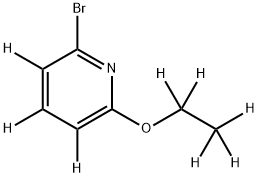 2-Bromo-6-ethoxypyridine-d8 Struktur