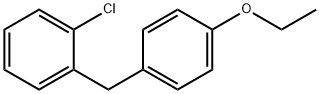 1-Chloro-2-[(4-ethoxyphenyl)methyl]benzene Struktur